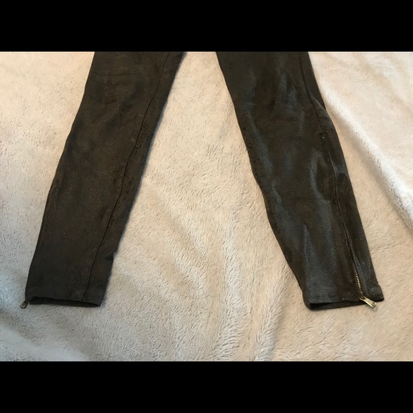 Snake skin green skinny jeans - Picture 4 of 6